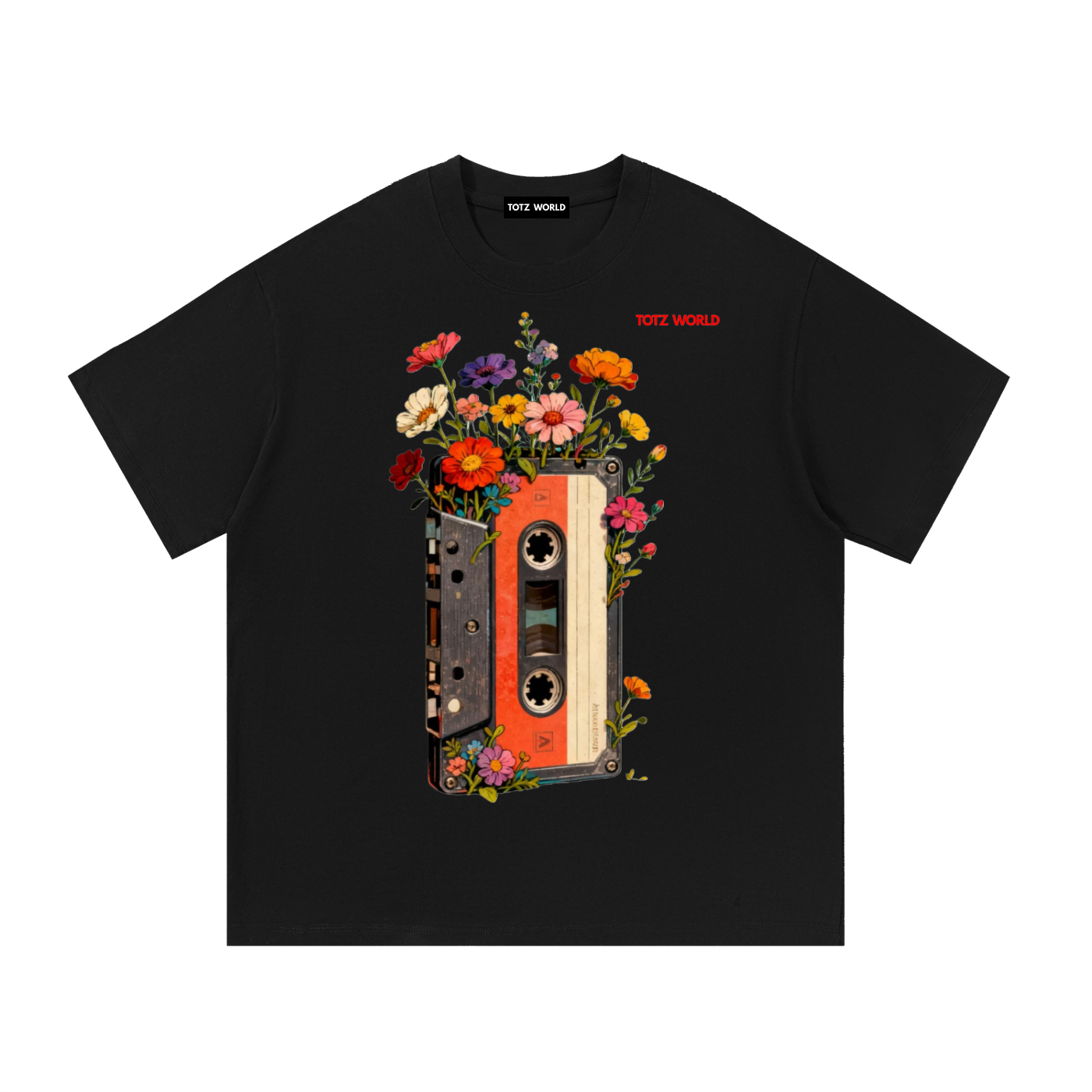 Melody Of Bloom Pure Cotton T-Shirt