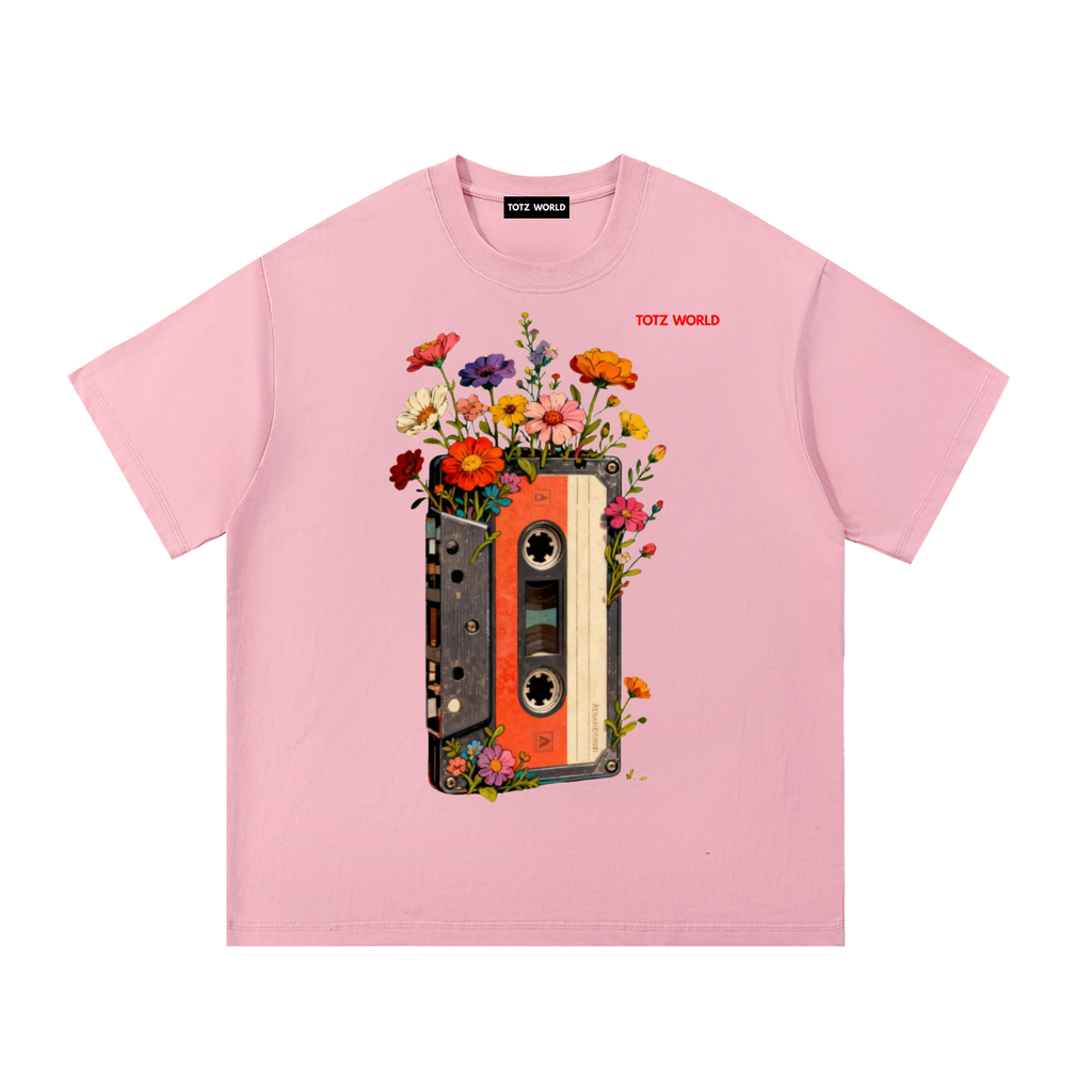 Melody Of Bloom Pure Cotton T-Shirt