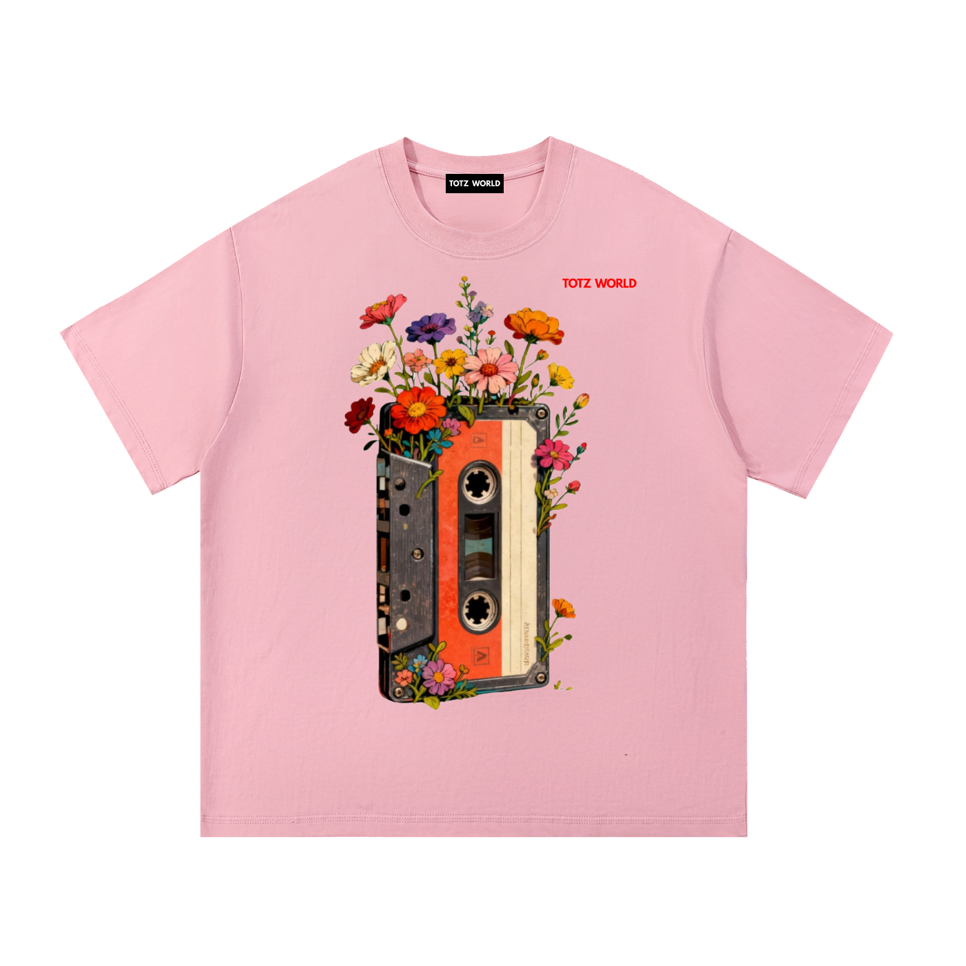 Melody Of Bloom Pure Cotton T-Shirt