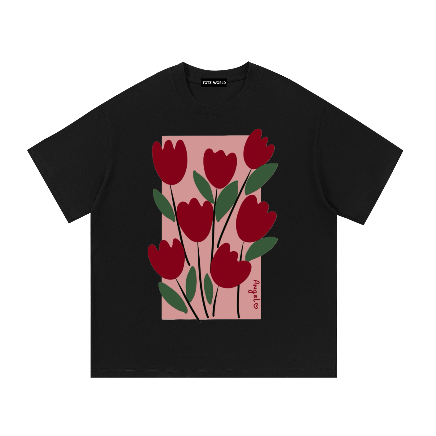 Tulip Bloom Relaxed Fit T-Shirt