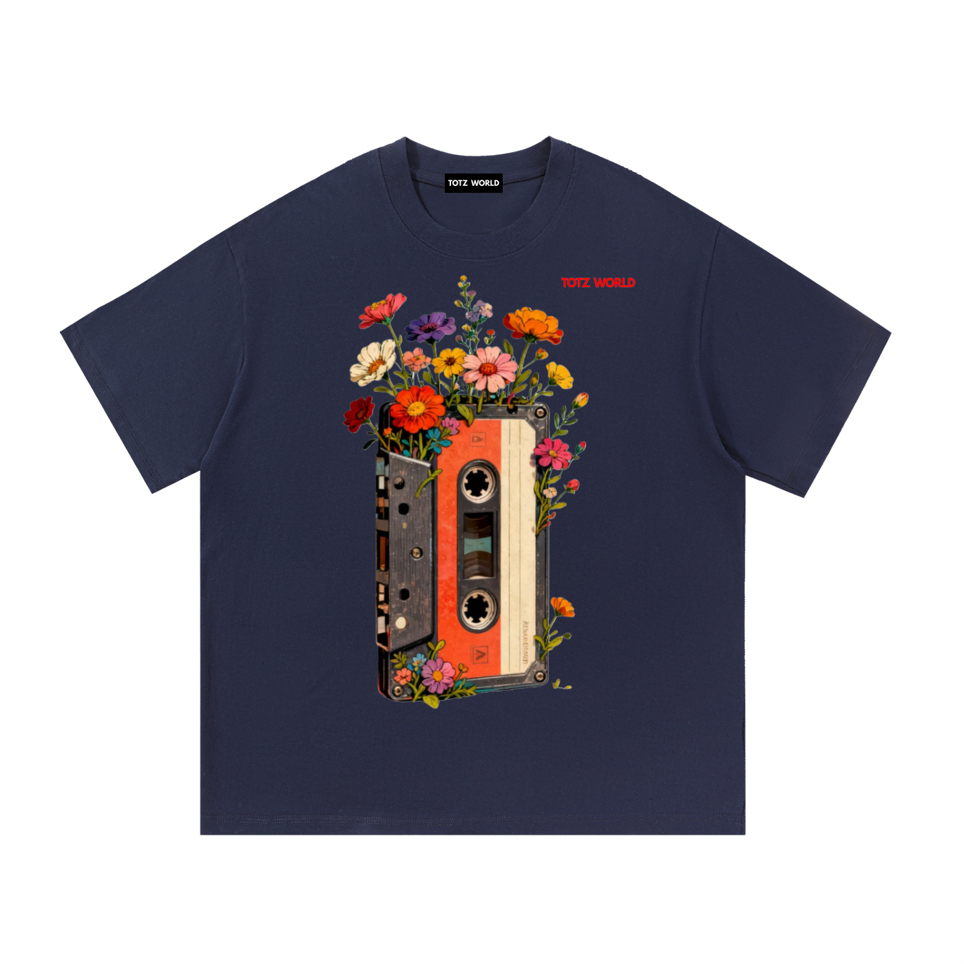 Melody Of Bloom Pure Cotton T-Shirt