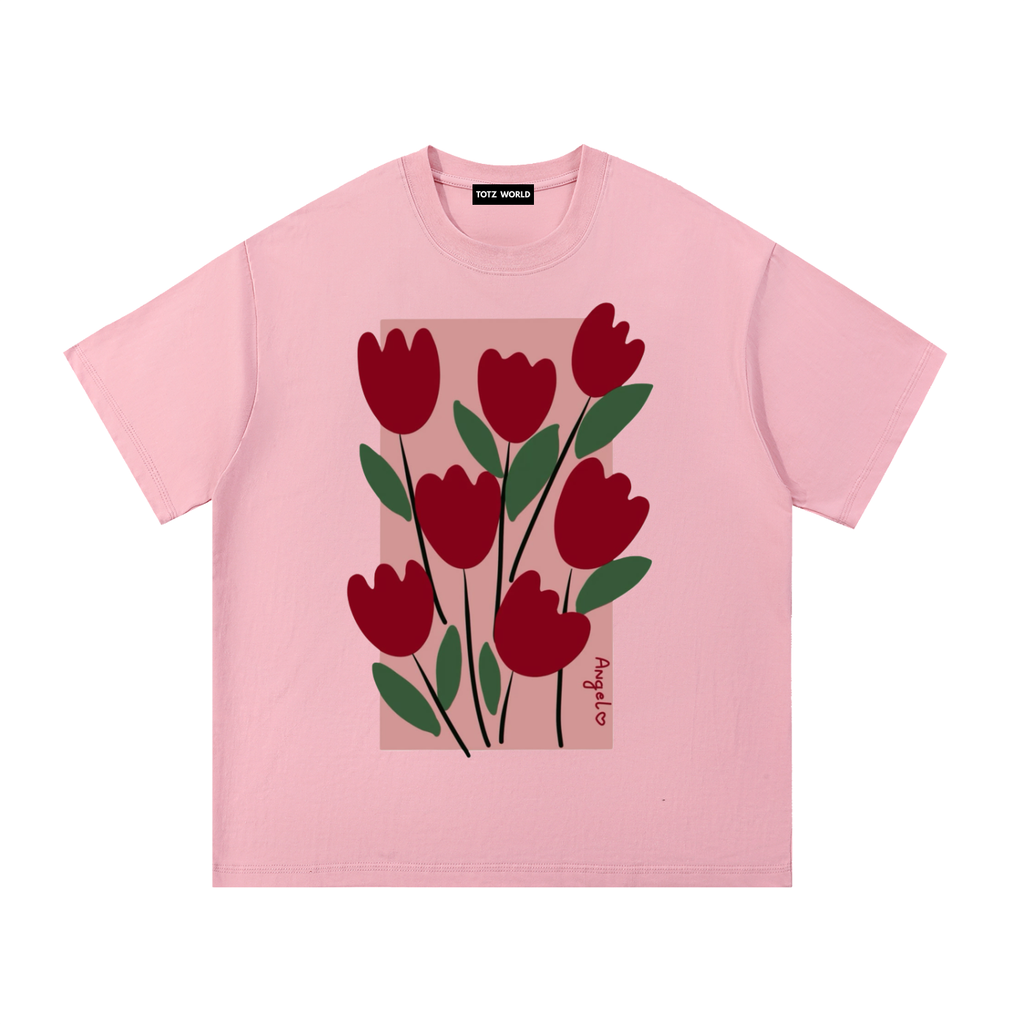 Tulip Bloom Relaxed Fit T-Shirt